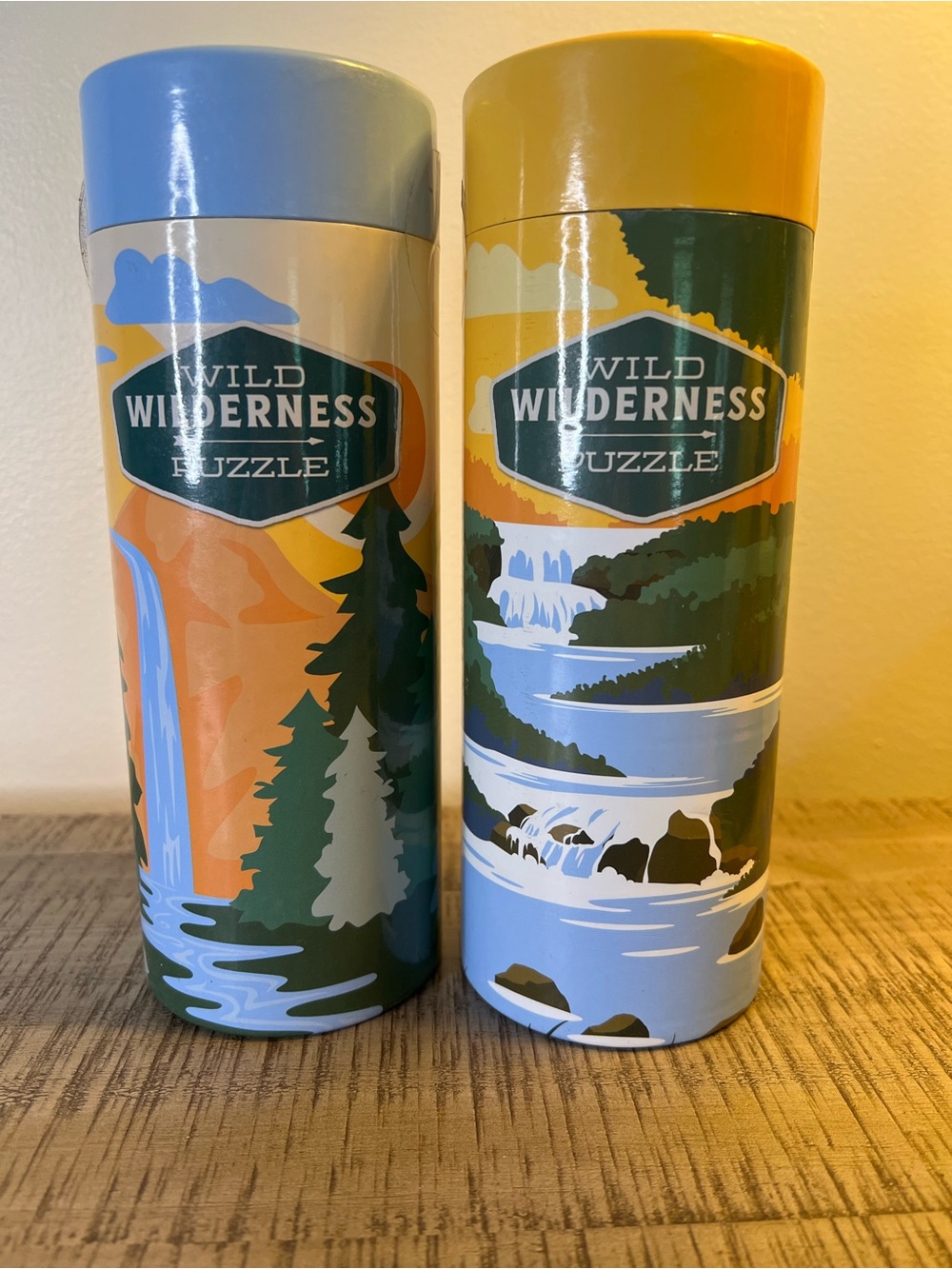 NEW- set of 2 Wild Wilderness 150 Piece Puzzles